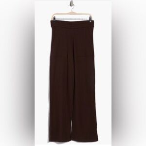 Zella Wide Leg Brown Pants